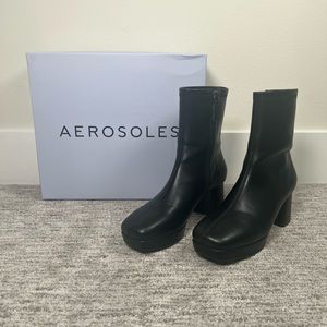 Aerosoles Sussex in Black Stretch, 7.5M